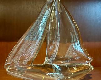 Art Glass Sailboat