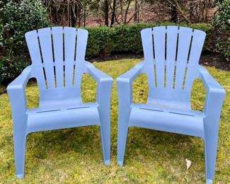 (4) Lightweight Adirondack Chairs