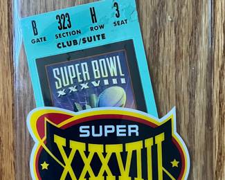 Super Bowl XXVIII Ticket