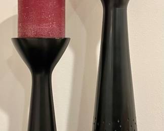 Crate & Barrel Candlesticks