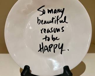 Decorative Plate & Stand