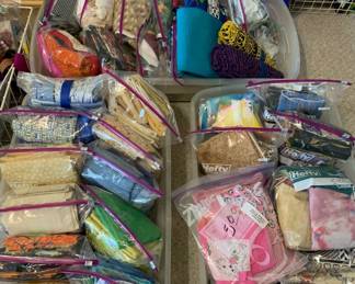 LOTS OF FABRIC!!!