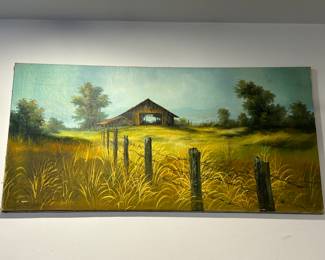 Art, farm scene