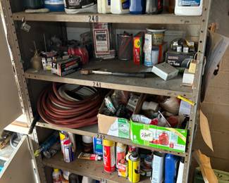 Garage supplies