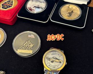 Comemorative coins, Mustang watch