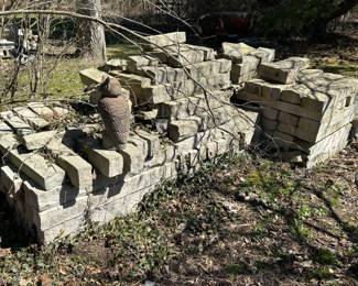 Garden stones / pavers /bricks. Have tractor to load 