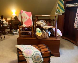 Trunks, quilts and more