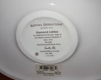 Diamond Jubilee Queen Elizabeth II Royal Doulton Figurine