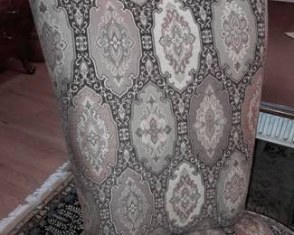 Dining Table W/ 8 Chairs Features A Rope Cherry With An Antico Finish, Fluted Apron, Rounded Legs, & 2 24" Self Storing Leaves With A Special Hidden Leaf Drawer Mechanism By Invincible IPF (Original Purchase Price Of Approximately $30,000 From Wallis Grant Interiors.)