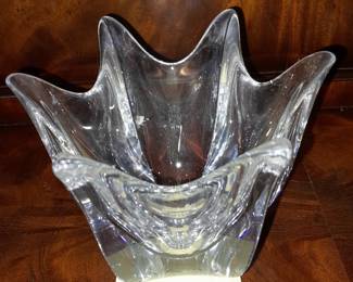 Orrfeors Crystal Spikey Bowl