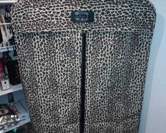 St. John Leopard Print Garment Bag