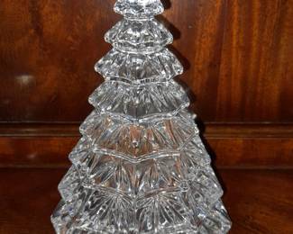 Waterford Crystal Christmas Tree Sculpture