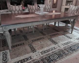Beautiful Dining Room Rug - Measures 9x12 (Original Purchase Price Of $7,025 Purchased From Wallis Grant Interiors)