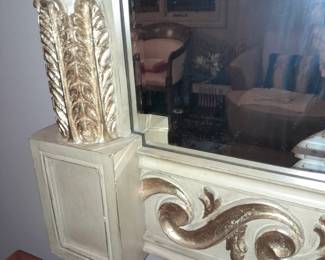 Rectangular Scroll Mirror (Original Purchase Price Of $548 From Wallis Grant Interiors.)