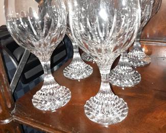 Set Of 6 Baccarat Crystal (France) Drinking Glasses (With The Original Box)