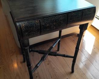 Book Themed End Table W/ Secret Drawer - 2 Available (Original Purchase Price Of $679 From Wallis Grant Interiors.)