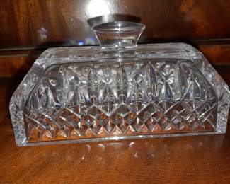 Waterford Crystal Butter Dish Cover/Lid