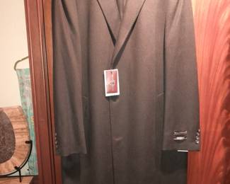 *BRAND NEW W/ TAGS* Black Brown 1826 Cashmere Trench Coat (Original Retail Price Of $1,050)