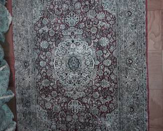 Chinese Silk Prayer Rug (Original Purchase Price Of $2,000 From Wallis Grant Interiors.)
