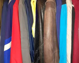 Assorted Winter & Leather Coats