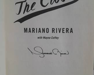 Mariano Rivera's Book Entitled "The Closer" With An Autographed Bookplate By Mariano Rivera. (Certified By Little Brown & Co). 