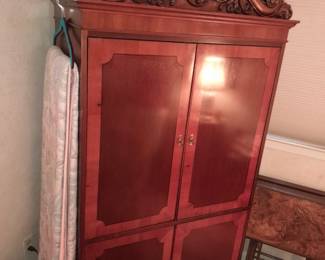 Entertainment Armoire With A Copley Finish (Originally Purchased From Wallis Grant Interiors For $5,585.)