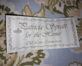 *BRAND NEW* "Patricia Spratt, For The Home" Handmade Linen (Old Lyme, Connecticut)