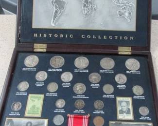 WWII Historic Collection - Lots of Silver Coins
