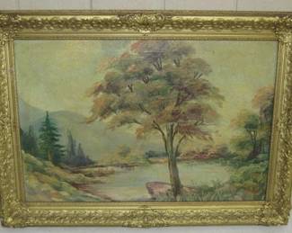 Antique Oil Painting - Artist Signed - See Next Photo