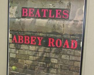 1969 The Beatles Abbey Road Poster