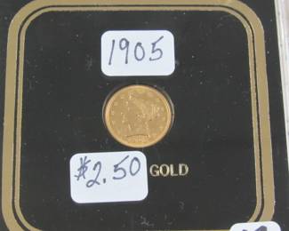 1905 $2.50 Gold Coin