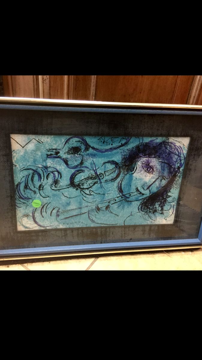 Vintage Chagall Lithograph
