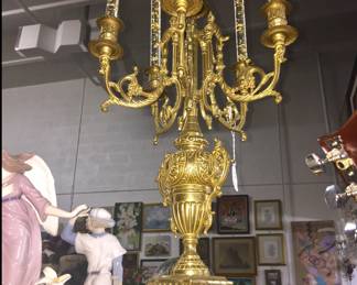 European Antique  Gorgeous candelabras 