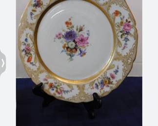 Gorgeous Several Limoges porcelain plates 