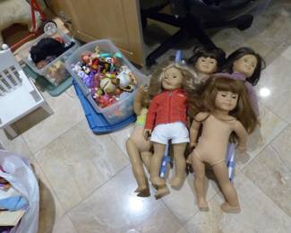 Dolls, clothing & accessories including American Girl