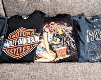 Mens Harley Davidson Shirts, Excellent Condition 