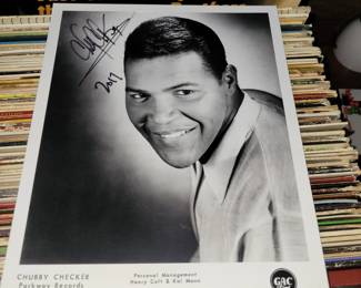 Chubby Checker Autograph