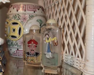 Reverse Painted Snuff Bottles