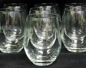 200 - 11pc Red Hill Glasses 3.5"
