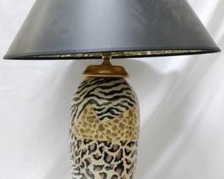 188 - Decorative Leopard Lamp 30"
