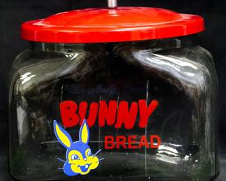 143 - Bunny Bread Jar 9x8.5x8.5
