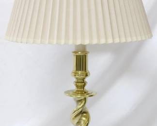 87 - Brass Lamp 27"
