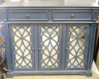 225 - Blue Mirror Front Console 41x60x15.5
