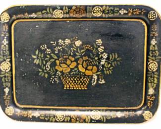 19th Century American Toleware Tray