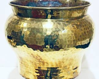 19th Century Large Russian Brass Jardinière