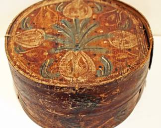 Painted Pennsylvania Dutch Box