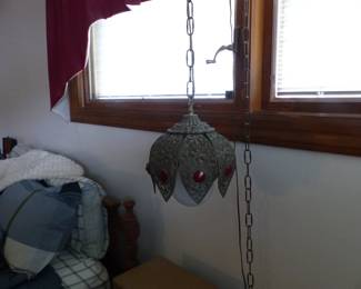 Decorative vintage hanging lamp