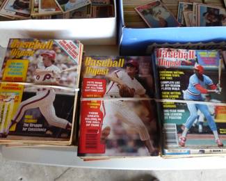 Baseball Digest magazines