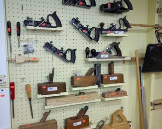 Wall of  Wood Planes