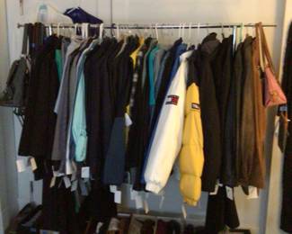 Clothing, jackets, coats 